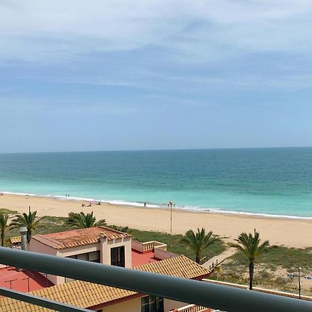 Apartamento En La Playa Con Piscina Peniscola Bagian luar foto