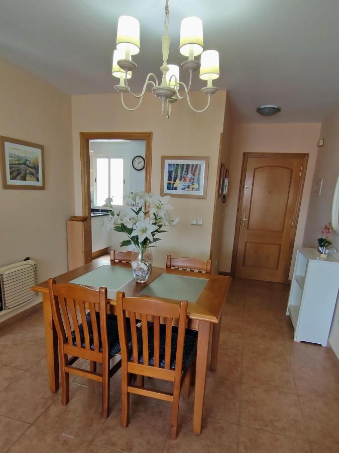 Apartamento En La Playa Con Piscina Peniscola Bagian luar foto